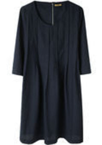 Pintuck Dress