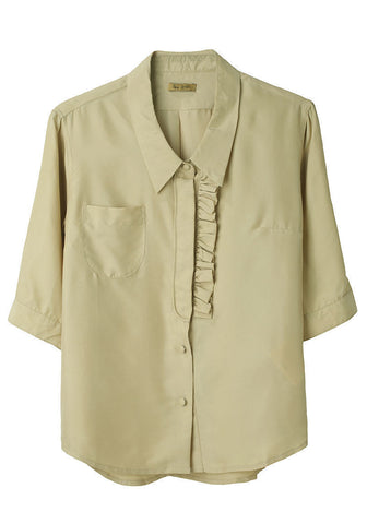 Placket Frill Shirt