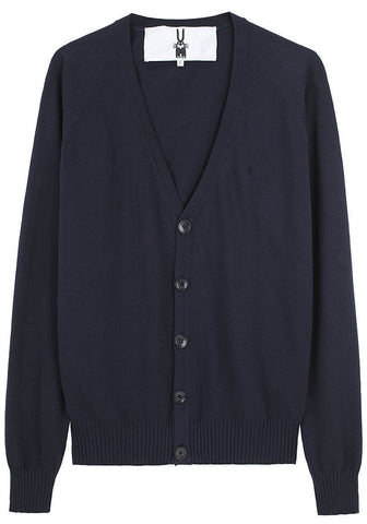 Plain Cotton Cardigan