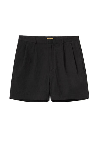 Pleat Front Shorts