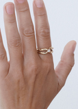 Petite Archi Diamond Ring