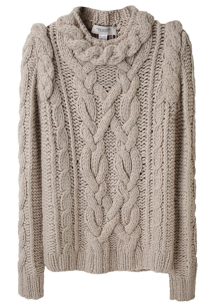 Rope Cable Sweater