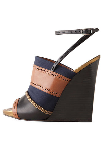 Braided Wedge Sandal