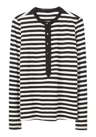 Classic Stripe Henley