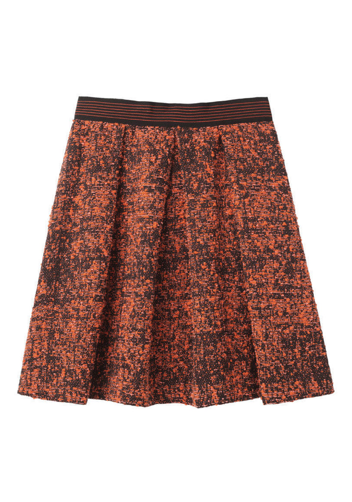 Full Skirt with Peplum Detail