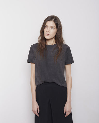 Lightweight Leather Tee