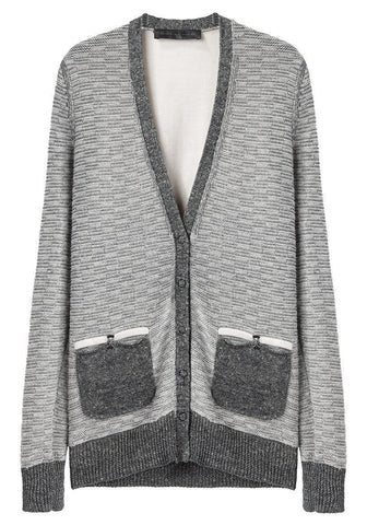 Long Sleeve V-Neck Cardigan