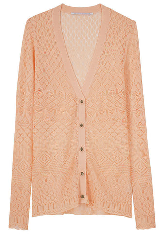 Pointelle Lace Cardigan