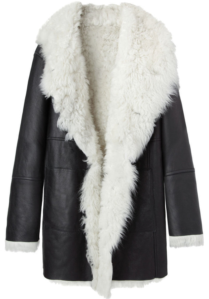 Reversible Shearling Coat