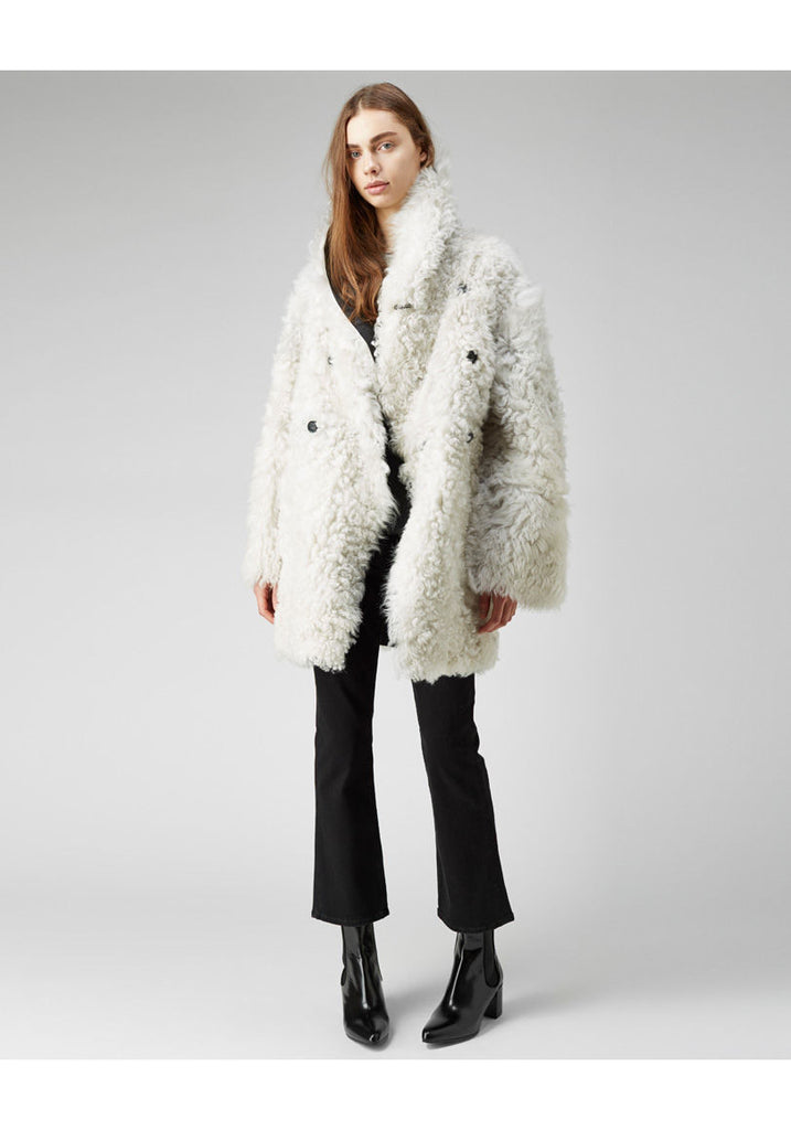 Reversible Shearling Coat