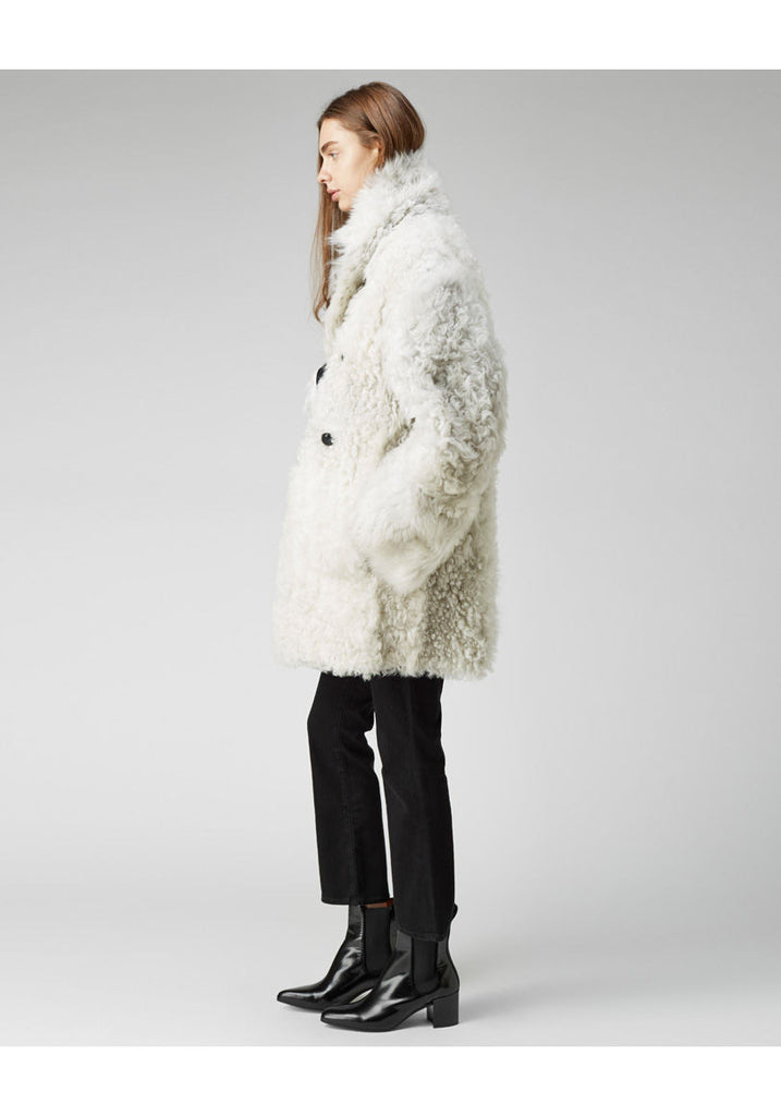 Reversible Shearling Coat