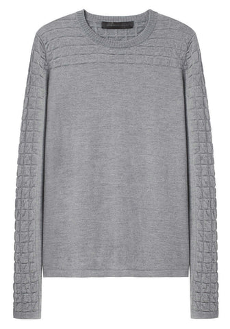 Waffle Long Sleeve Crewneck