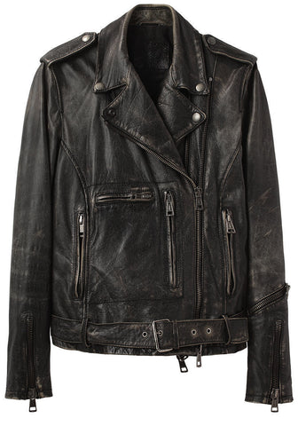Leather Moto Jacket