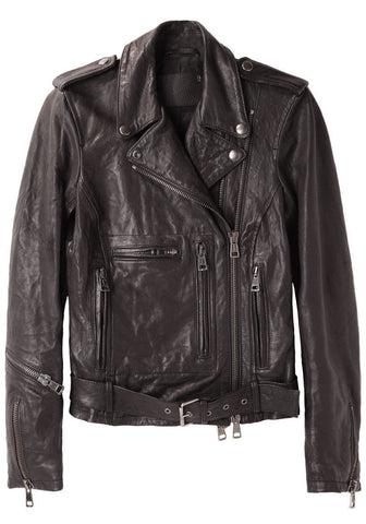 Leather Moto Jacket