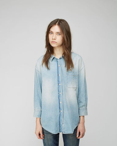 Oversized Denim Shirt