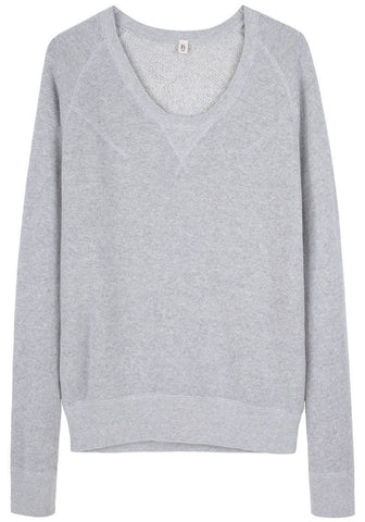 Scoop Neck Sweatshirt