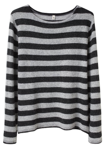 Striped Crewneck Sweater