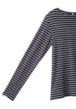 Striped Crewneck T-Shirt