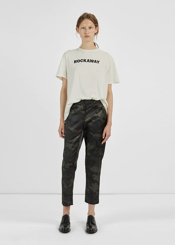 Camo Cropped Trouser