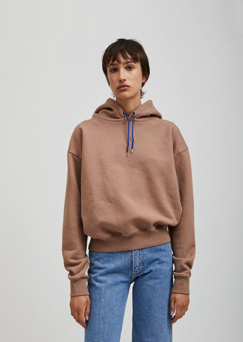 Cropped Hooded Sweatshirt