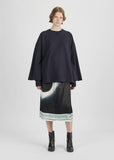 Viscose Printed Eclipse Skirt