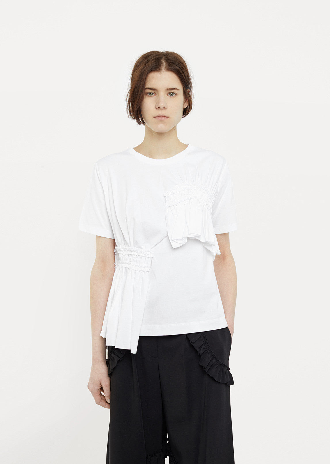 Two Frill Tee by Simone Rocha - La Garçonne