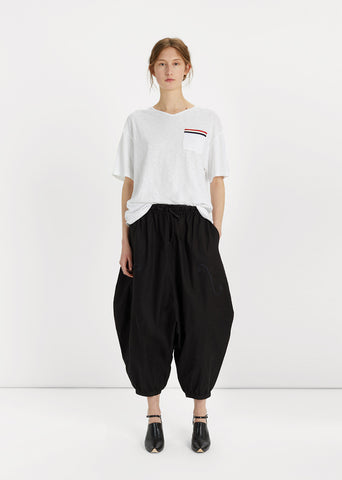 Cropped Jodhpur Cotton Pant