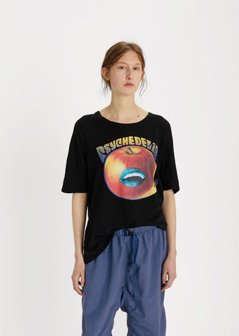 Psychedelic Apple Printed Tee