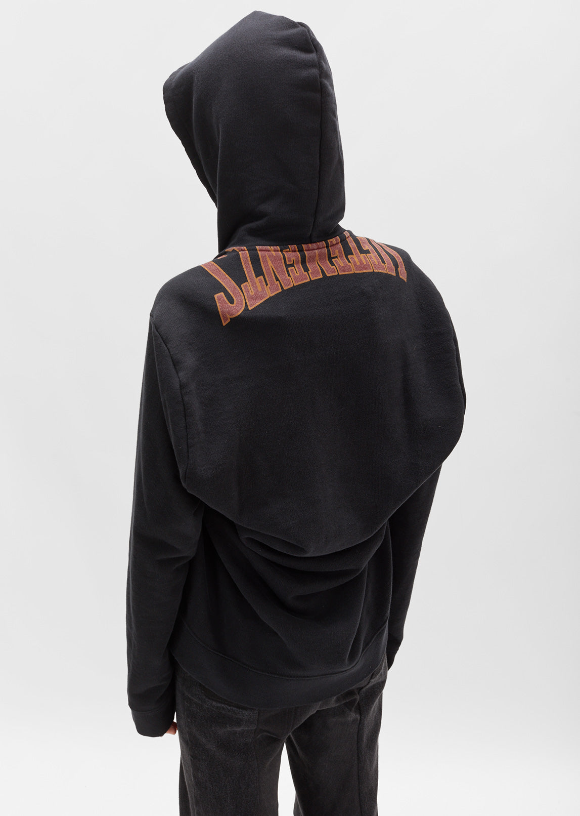 Vetements misplaced skull discount hoodie