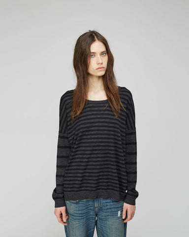 Gigi Oversized Stripe Pullover
