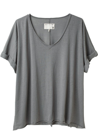 Oversized V-Neck Tee
