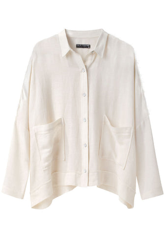 Raw Edge Sung Shirt