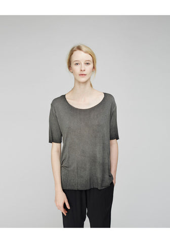 Raw Edged Boxy Tee