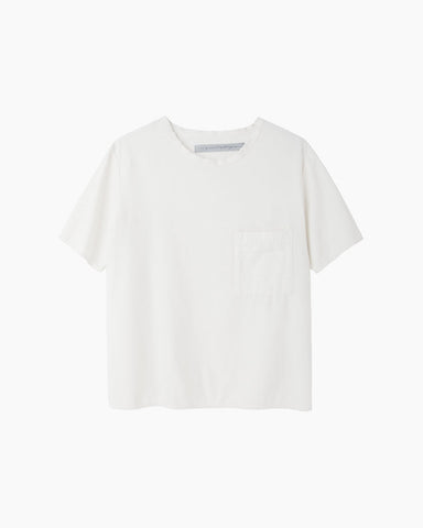 Slub Silk Pocket Tee