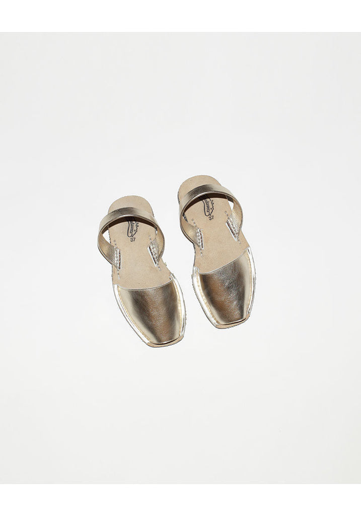 Metallic Avarca Sandal