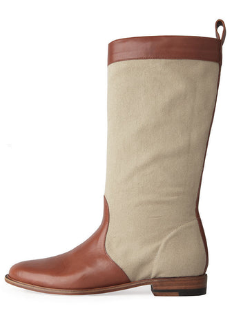 Jubile Leather Trimmed Boot