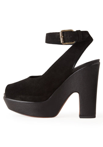Ankle Strap Platform Heel