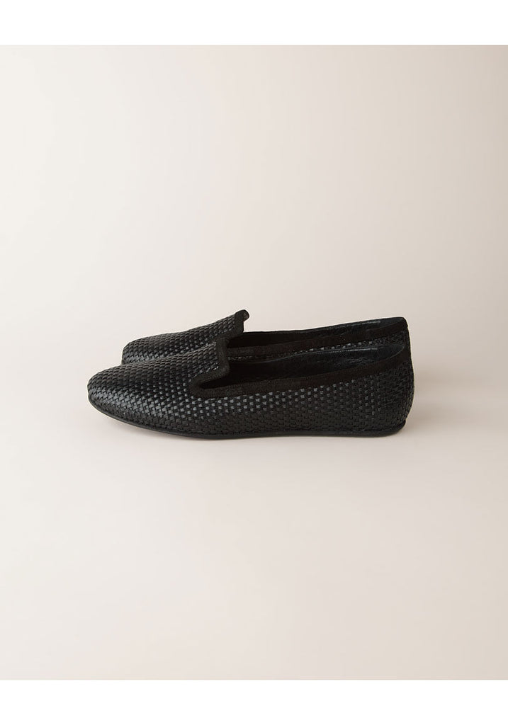 Woven Loafer Flat