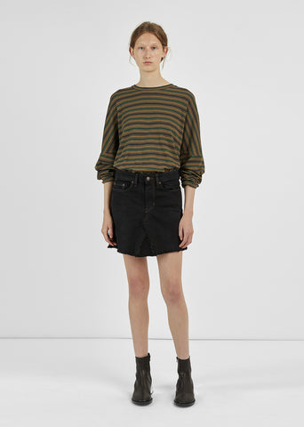 Patchwork Mini Skirt