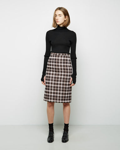 Silas Check Skirt