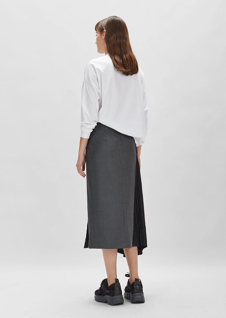 Cupro Wool Skirt