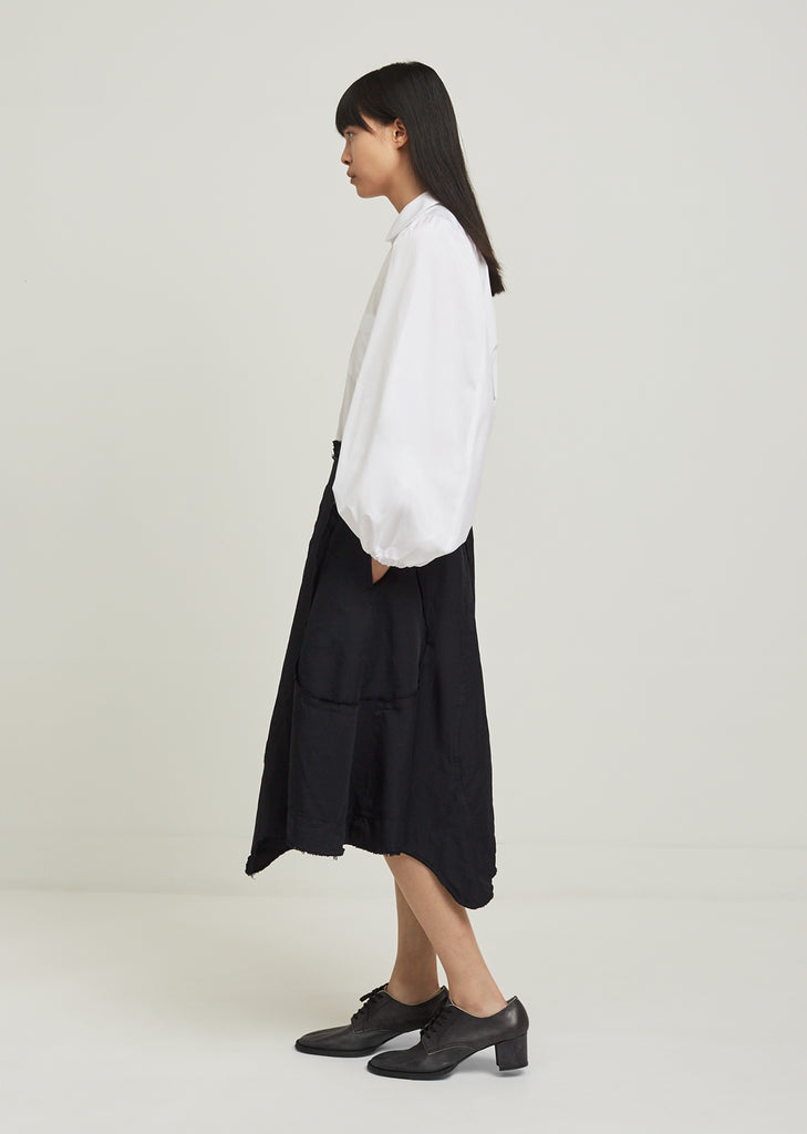 Polyester Twill Garment Treated Skirt