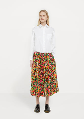 Georgette Embroidery Skirt