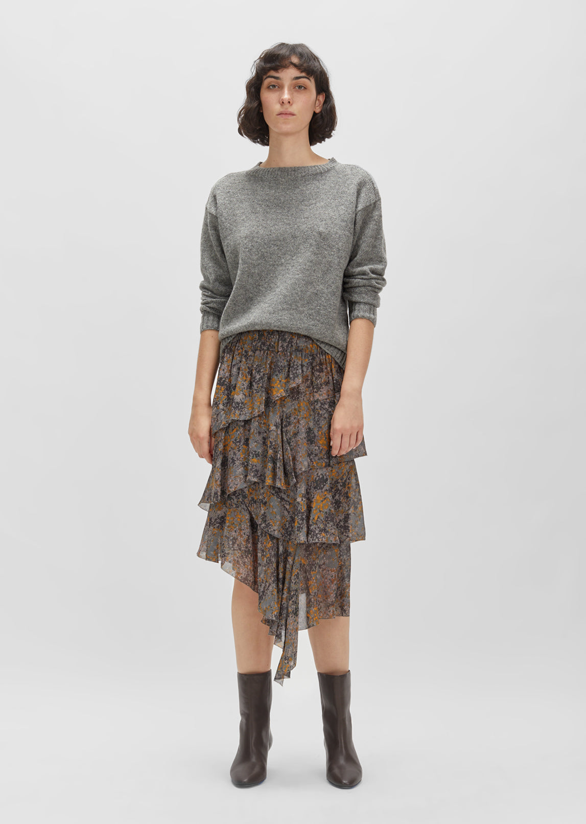 Jeezon Ruffled Skirt by Isabel Marant Etoile- La Garçonne