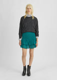 Yoni Smocked Mini Skirt