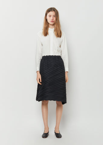 Square Pleats Skirt
