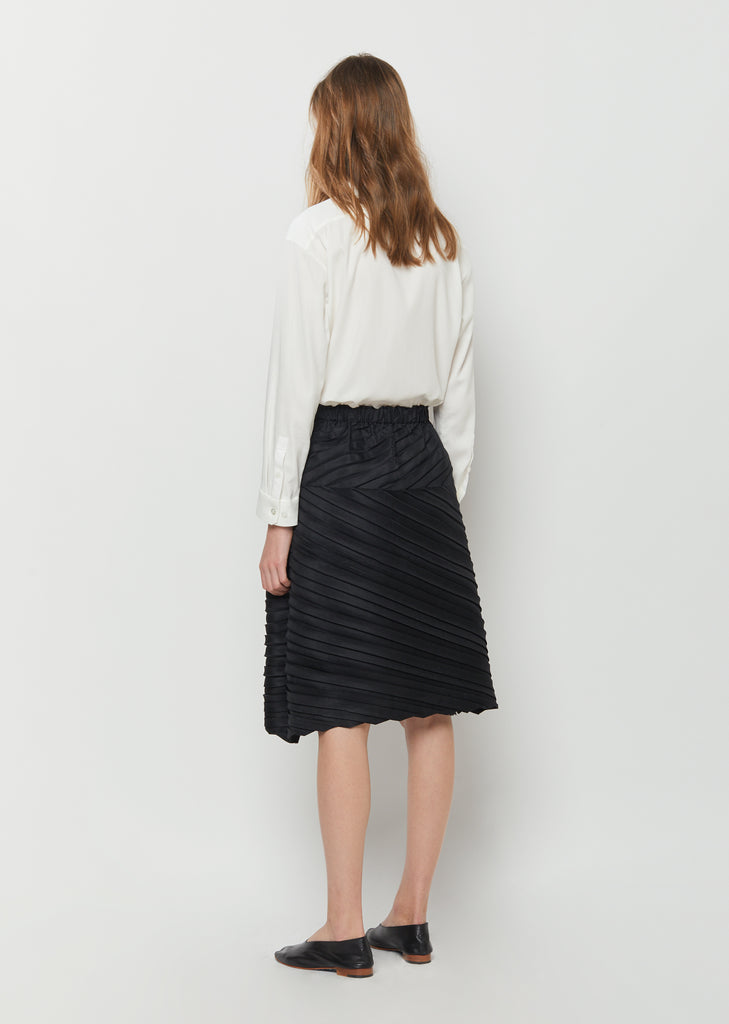 Square Pleats Skirt