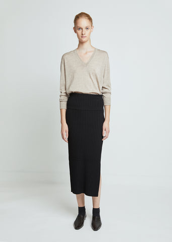 Rib Knit Skirt