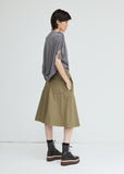 Fold Front Skirt