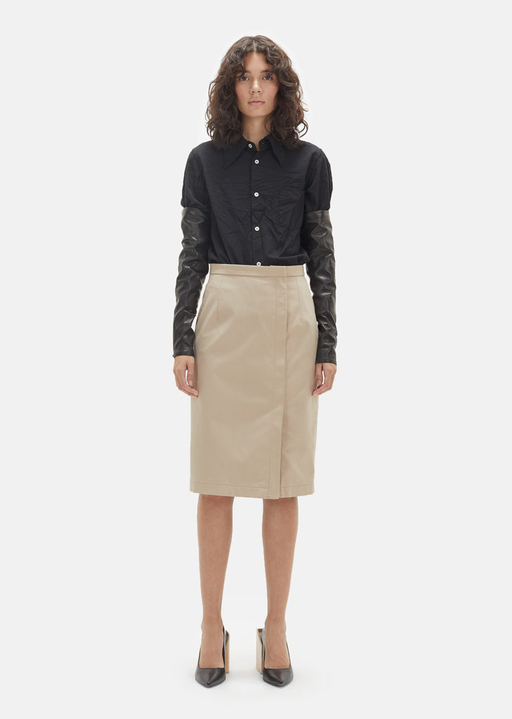 Cotton Pencil Skirt